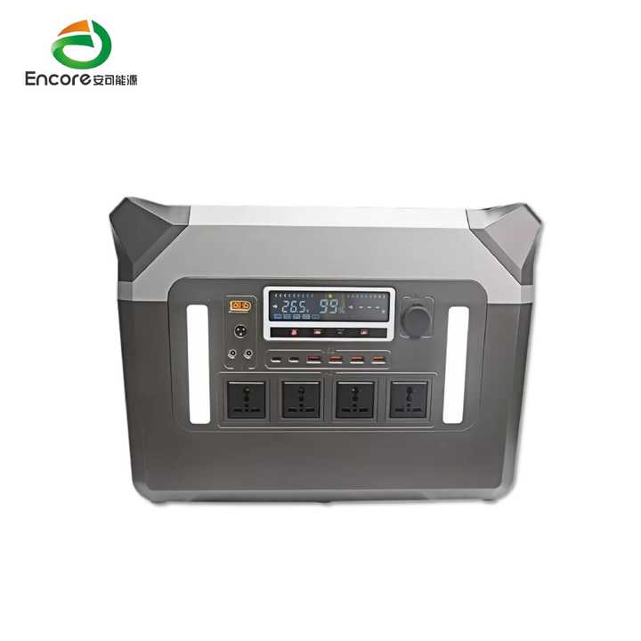 Portable Power Station 24V 95Ah LiFePO4 Battery 3000W Solar Energy Storage for Outdoor RV Camping Encore