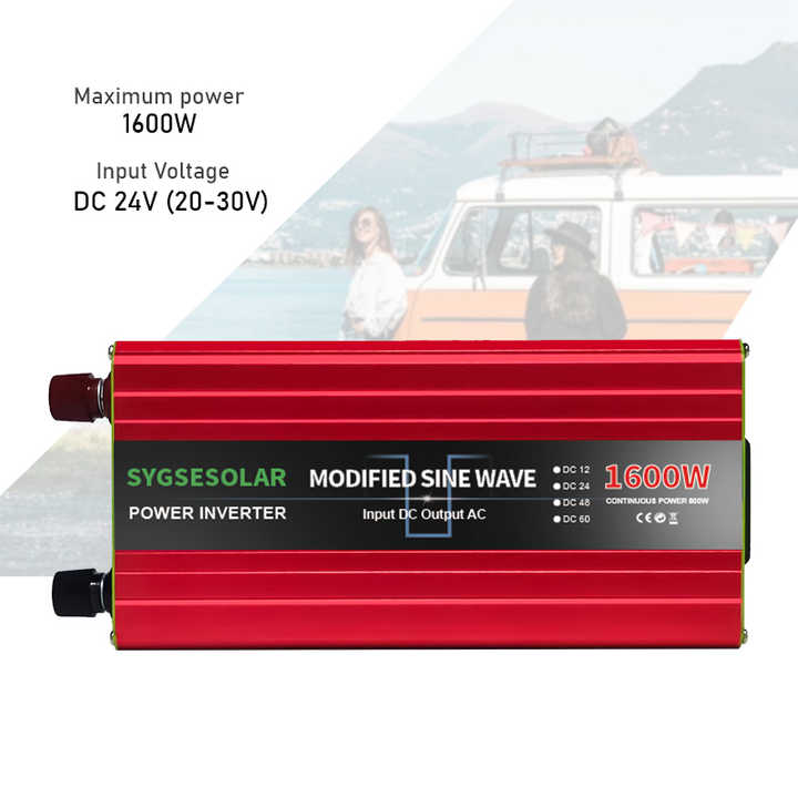 DC to AC Power Inverter 3000W High-Frequency Modified Sine Wave for Home & Industrial Use SUYEEGO