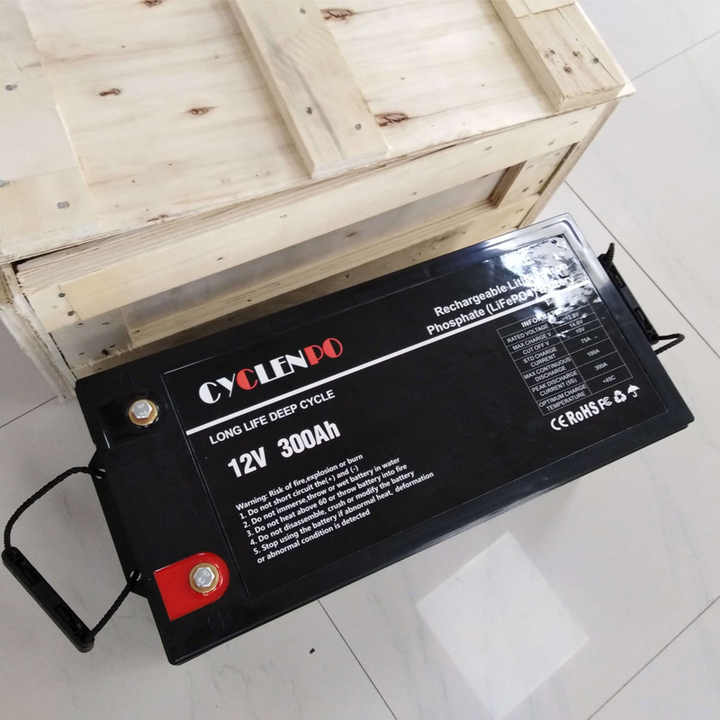 Deep Cycle LiFePO4 12V 300Ah Battery Pack for Solar Energy Storage Systems and Electric Vehicles cyclenpo
