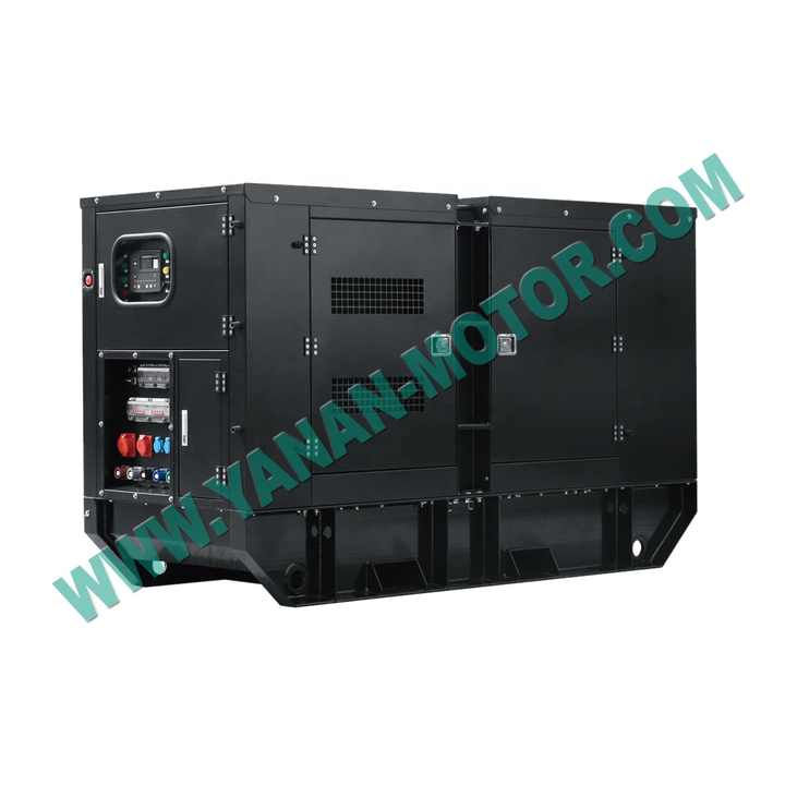 30kW Silent Diesel Generator Set Three Phase Power Supply for Industrial Backup Energy YANAN