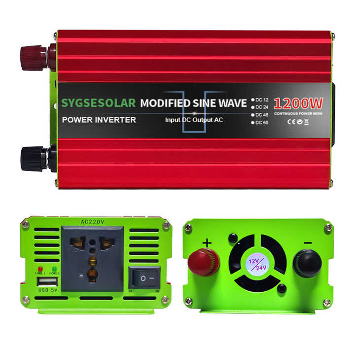 DC to AC Power Inverter 3000W High-Frequency Modified Sine Wave for Home & Industrial Use SUYEEGO