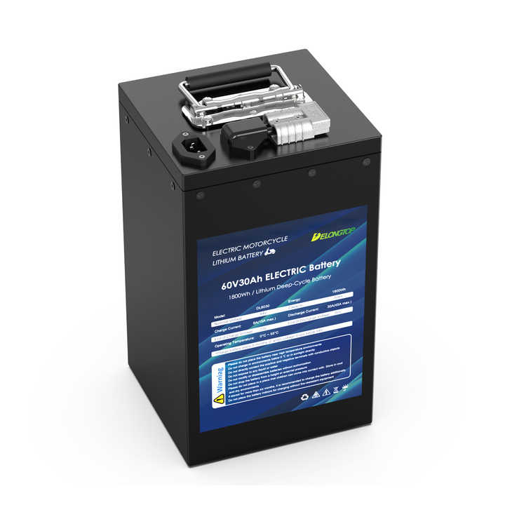 60V 30AH 1920Wh Lithium Ion LiFePO4 Battery Pack for Solar Energy Storage Systems and Electric Vehicles Delong