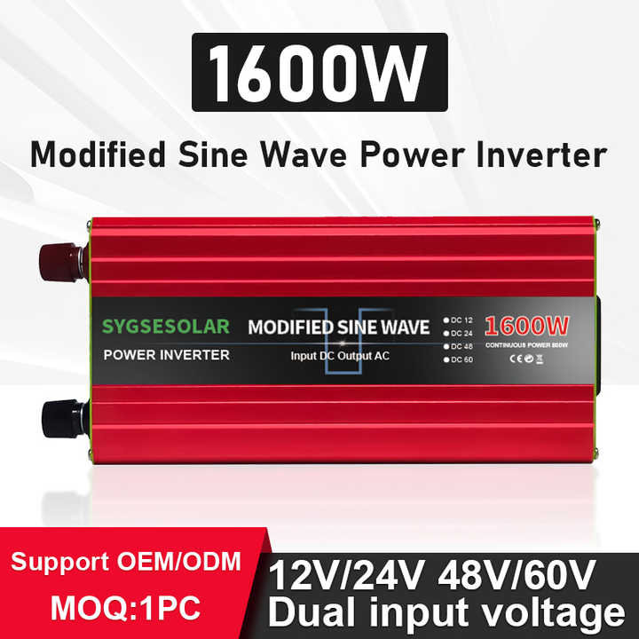 DC to AC Power Inverter 3000W High-Frequency Modified Sine Wave for Home & Industrial Use SUYEEGO