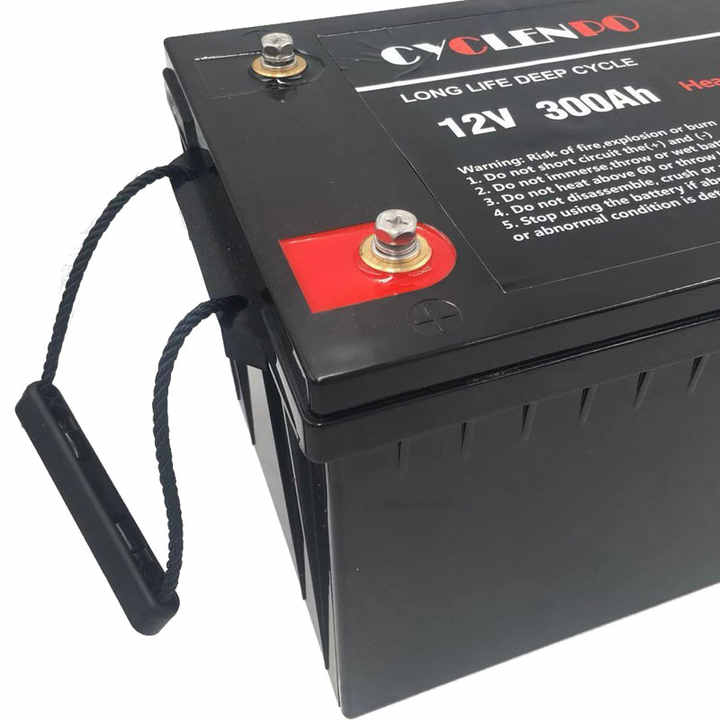 Deep Cycle LiFePO4 12V 300Ah Battery Pack for Solar Energy Storage Systems and Electric Vehicles cyclenpo