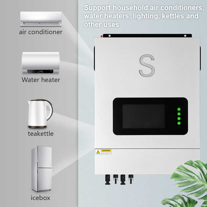 Solar Inverter 10KW Dual MPPT 48V Input 220V Output Off-Grid Power System SUYEEGO