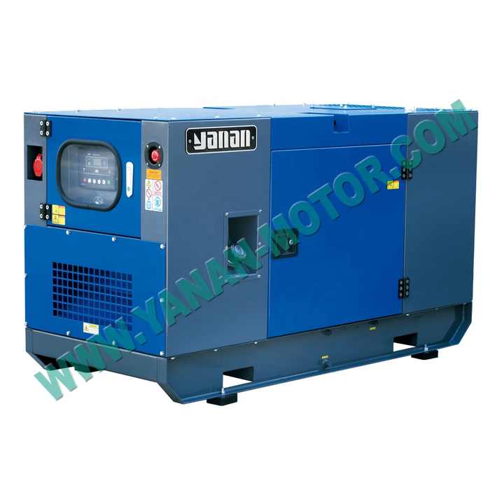 Gasoline Power Generator 100kw-600kw 440V/220V Silent Type with Auto Start and Remote Control Yanan