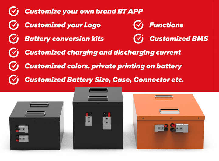 60V Lithium Battery Three Wheels Motorcycle Tricycle AGV TukTuk EV 3000W 6000W LiFePO4 Battery Pack 64V 50AH 100AH High-Cycle Long Life Low-Speed Electric Vehicles Power Storage Delong