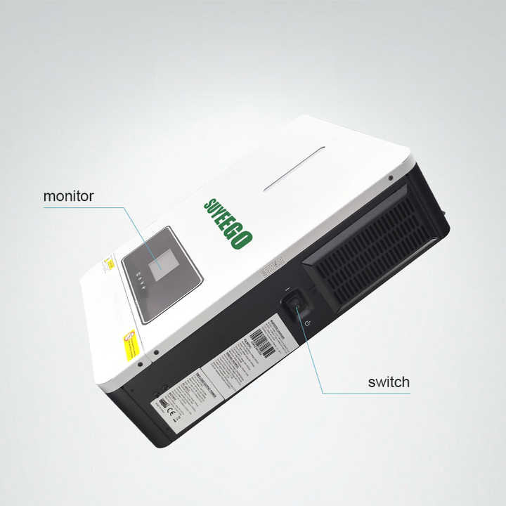 Solar Inverters 6200W 48Vdc MPPT Off-Grid Hybrid System with WiFi & Parallel Expansion for Home Energy Storage SUYEEGO