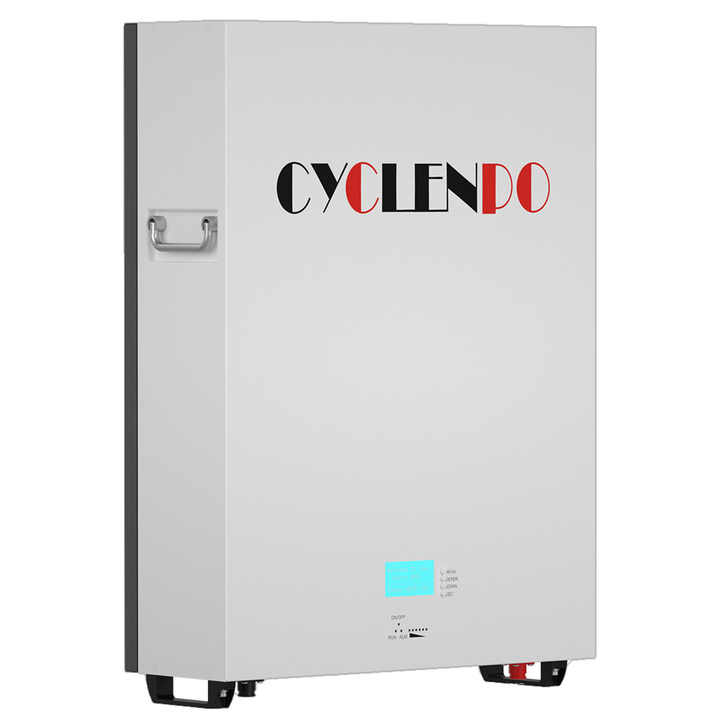 Cyclenpo 51.2V 200Ah LiFePO4 Battery Wall-mounted Home Energy Storage System for Off-grid and Hybrid Grid Applications