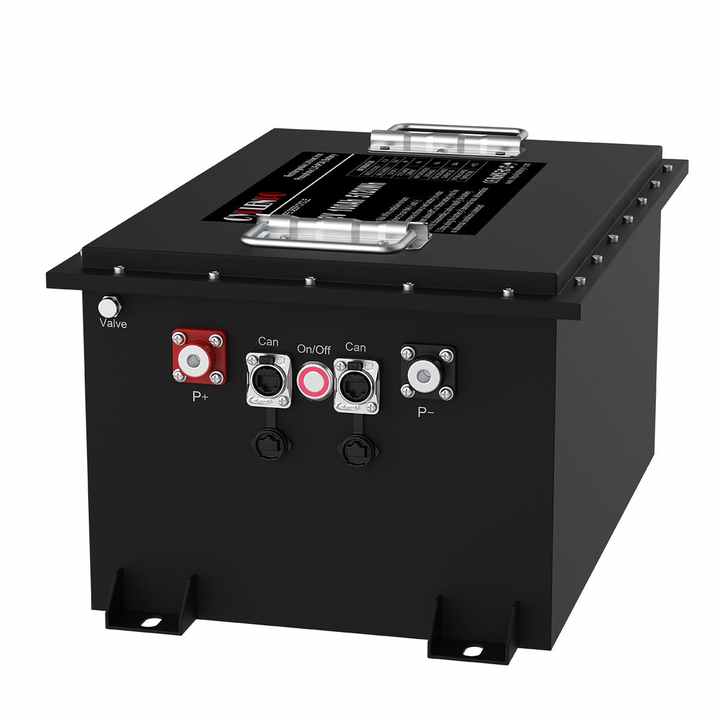 48V Lithium Ion Battery 50Ah 100Ah 105Ah 160Ah LiFePO4 Deep Cycle Energy Storage for Golf Carts Solar Systems