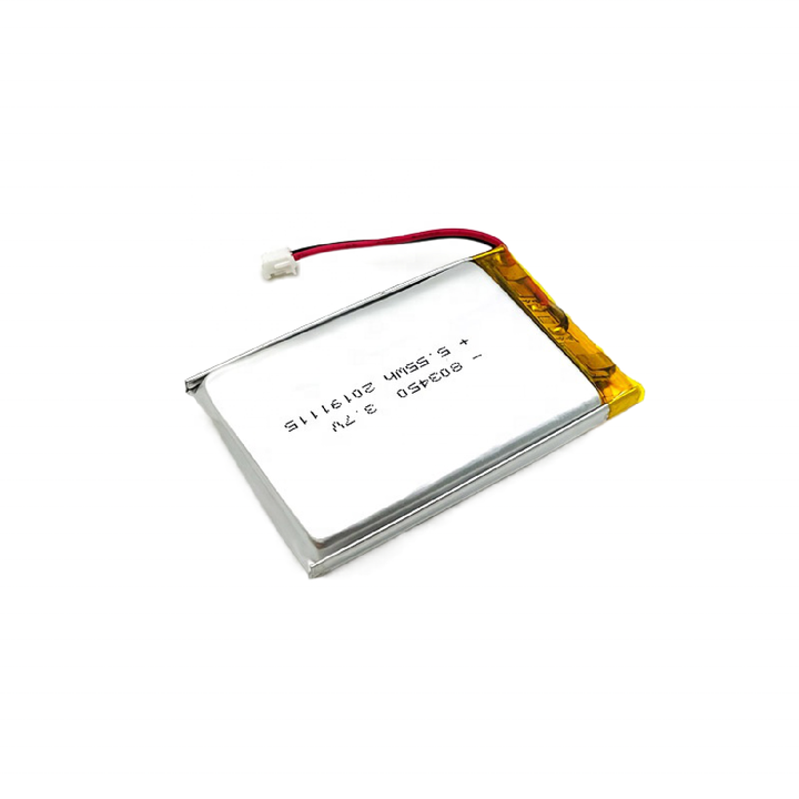 Lithium Polymer Battery 803450 1500mAh 3.7V High-Capacity Rechargeable Li-ion Pouch Cell for Portable Speakers Encore