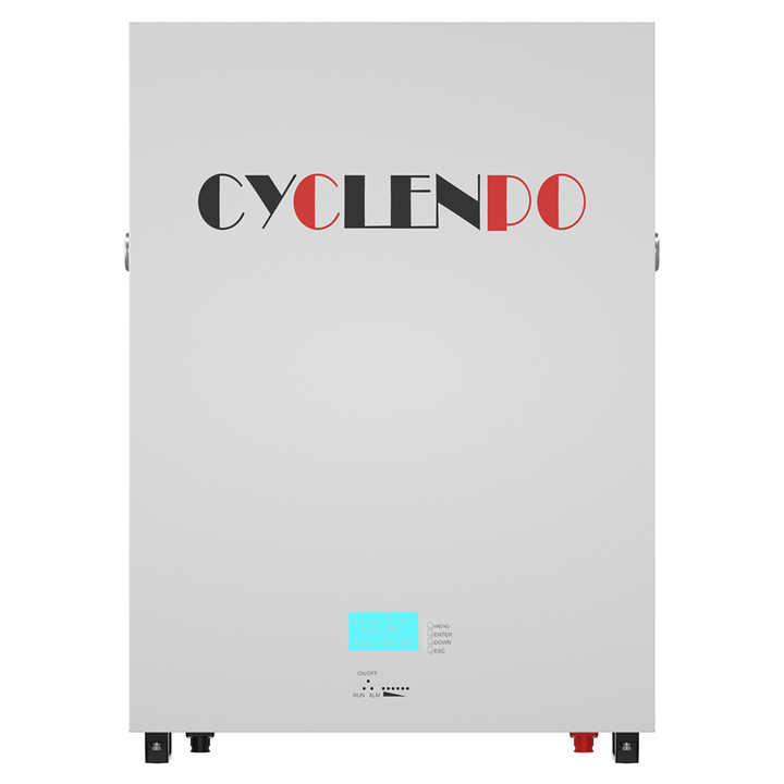 Solar Energy Storage System 48V 200Ah LiFePO4 Battery 10kWh Off-Grid Hybrid Wall-Mounted Powerwall cyclenpo
