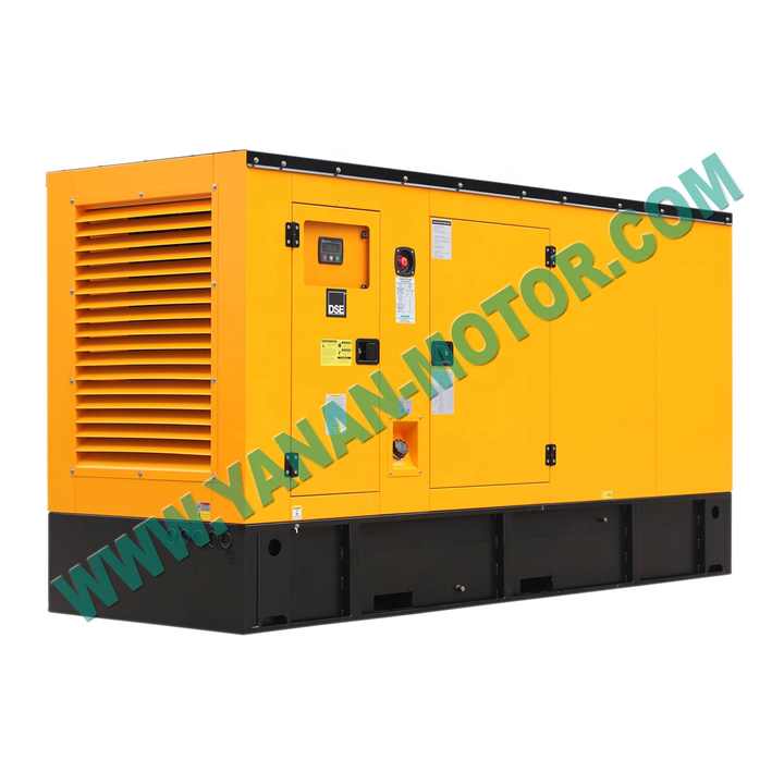 180kw 225kva Power Diesel Generator Set 120kw 150kva 6 Cylinder Silent Type for Electric DC Backup Power Yanan
