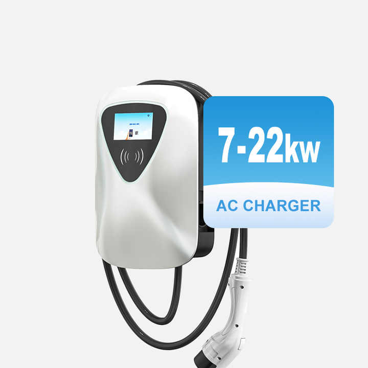Wallmounted EU Standard Type 2 AC EV Charging Station 11kW 32A Fast Charging for Home Business Use Hongjiali