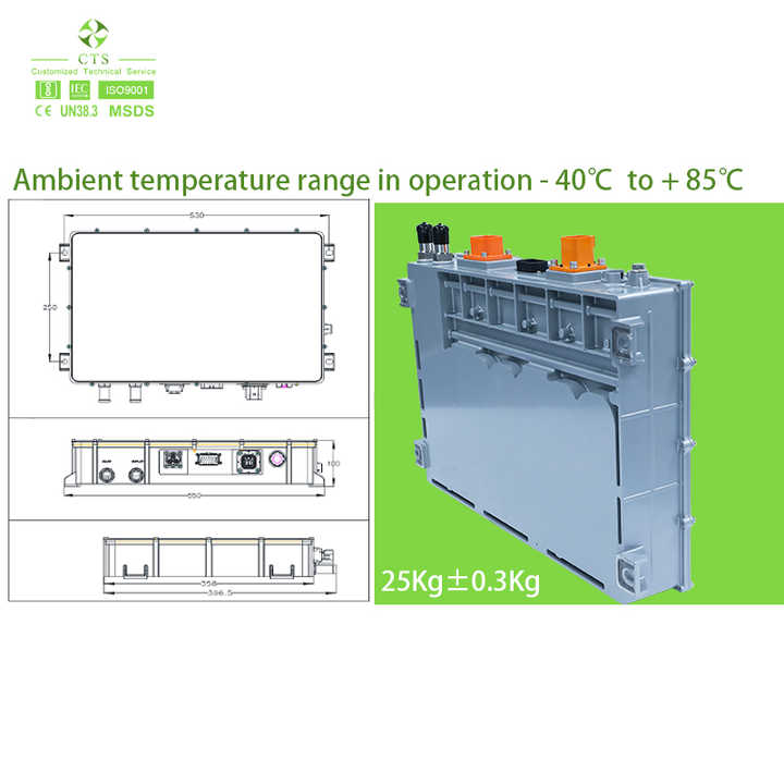 On Board Charger (OBC) 3.3kW 6.6kW 11kW 20kW 48V-600V High Efficiency IP67 Waterproof for EV Truck Boat Marine CTS Battery