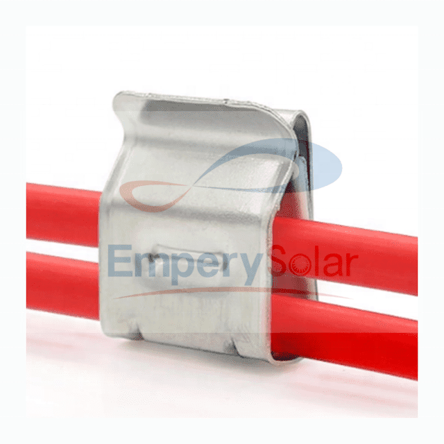 Stainless Steel 304 Solar Panel Mounting Cable Clips for Metal Roof Solar Mounting System Emperysolar