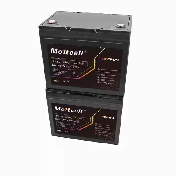 LiFePO4 Battery 12.8V 100Ah High Capacity Deep Cycle 6000 Cycles Solar Storage System Mottcell