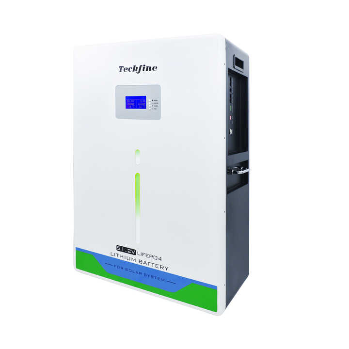 Solar Inverter UPS Battery 12V 200Ah 48V Lithium Ion Home Energy Storage System Techfine