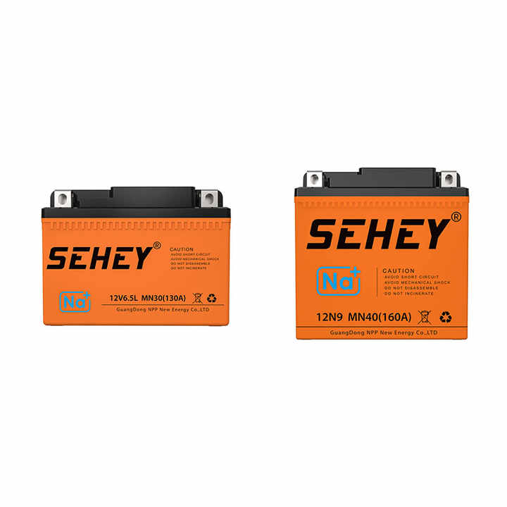 12V Fast-Charging Motorcycle Sodium-Ion Starter Battery Power Supply Long Life Ultra-Low Temperature Resistant Design for Cold Climate Applications SEHEY
