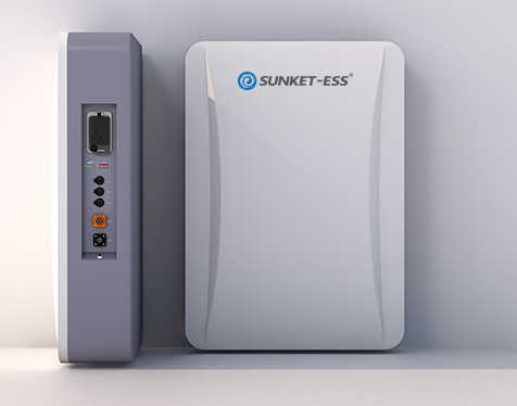 Solar Energy Battery 100Ah 200Ah 5kWh 10kWh 48V LiFePO4 Wall-Mounted Power Storage System for Residential and Commercial Energy Storage SUNKET