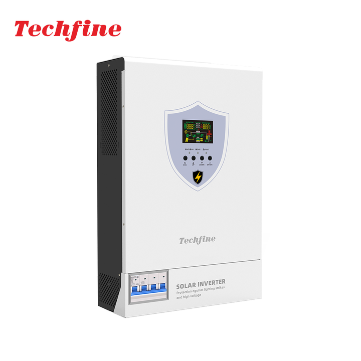 Home Dual Output 3KW 3.6KW 5.5KW 6.2KW 24V Solar Inverter with Lightning Protection Pure Sine Wave MPPT EMI Filtering Off-Grid System