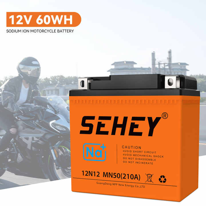 12V 2.5Ah 3Ah 5Ah 10Ah 30Ah Sodium-ion Motorcycle Starter Battery High Capacity for Motorcycles SEHEY