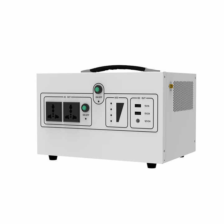 Solar Rechargeable Portable Power Supply 960Wh 1kW Output LiFePO4 Battery Emergency Outdoor Mobile Energy Storage for Camping and Home Use