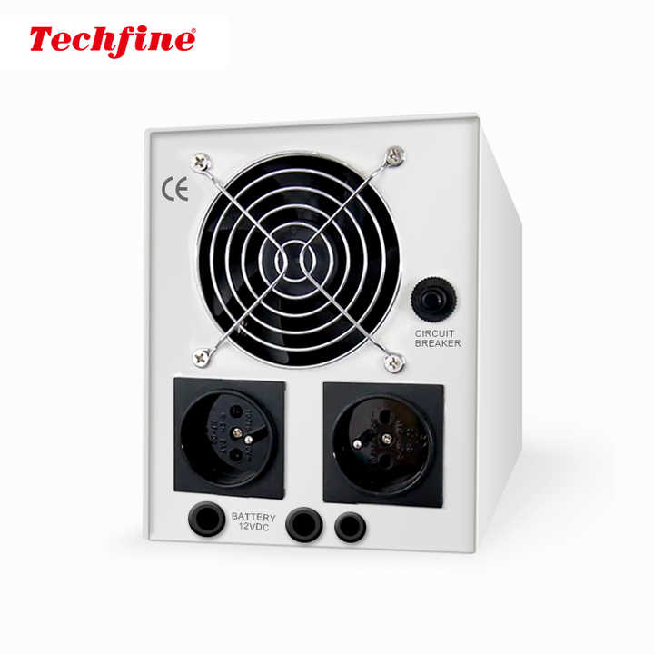 Solar Inverter 300W-2000W 12V/24V/110V/220V Modified Sine Wave Off-Grid Power System for Home Appliances Techfine