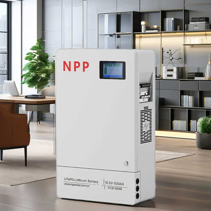 NPP Lithium Lifepo4 Battery 51.2v 48v 100ah 200ah 300ah 5kwh 10kwh 15kwh Home Energy Storage Power Wall Battery for Solar System Off Grid Hybrid Grid