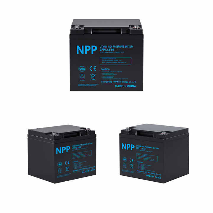 Lifepo4 12v Energy Storage Battery 24v 48v 50ah 100ah 200ah 300ah 400ah Lithium Iron Phosphate Battery with BMS for Solar Power Systems and Home Appliances NPP