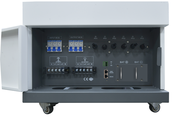 30kw 48v 3 Phase Off-Grid Hybrid Inverter Split Phase Solar Inverter for Residential and Commercial Energy Storage Systems Techfine