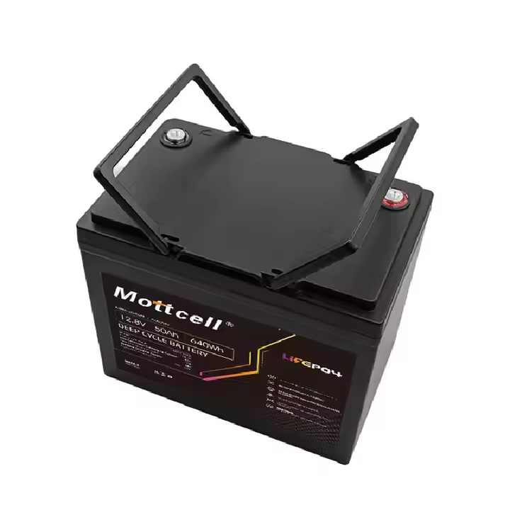 LiFePO4 Battery 12.8V 100Ah High Capacity Deep Cycle 6000 Cycles Solar Storage System Mottcell
