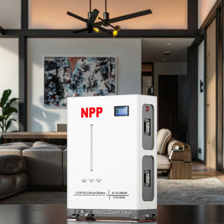 Longi Life 15kWh LiFePO4 Solar Power Storage System 300Ah Wall-Mounted Household Energy Storage Battery
