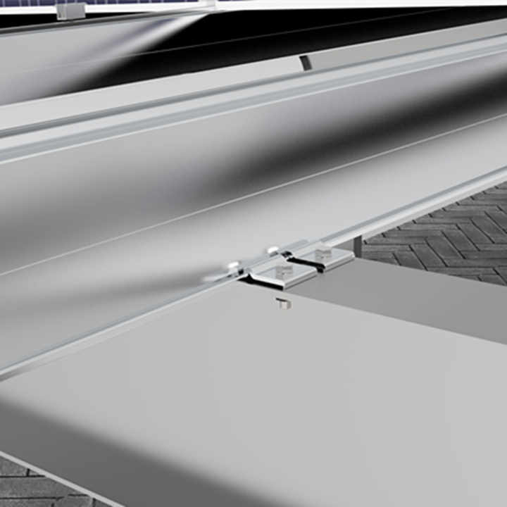 Solar Carports Galvanized Poles Carbon Steel Frame Wind/Snow Resistant Solar Energy System for Outdoor Parking Shade Empery Solar