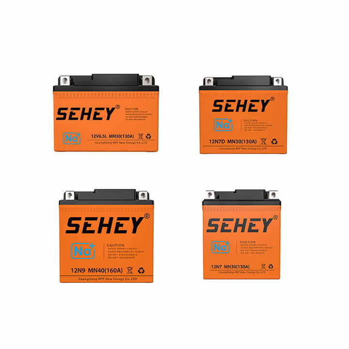 12V Fast-Charging Motorcycle Sodium-Ion Starter Battery Power Supply Long Life Ultra-Low Temperature Resistant Design for Cold Climate Applications SEHEY
