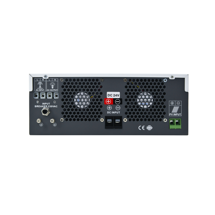 High Frequency Solar Inverter 24V 3KVA Pure Sine Wave Off-Grid Solar Power System Inverter Techfine