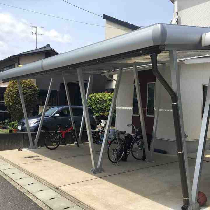 Aluminium Stainless Steel Solar Mounting Structure Anodized Finish Carport Roof Framing System Empery Solar