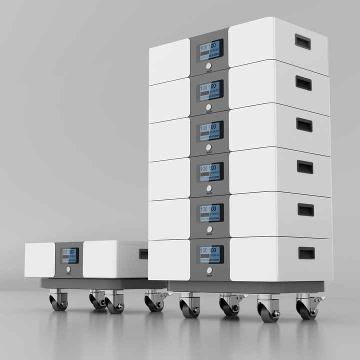 48V 51.2V 100Ah 5KWH 10kwh 20kwh Lifepo4 Lithium Iron Solar Battery Stackable Electric Power System CAN Communication Sale