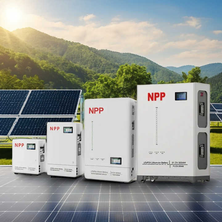 Longi Life 15kWh LiFePO4 Solar Power Storage System 300Ah Wall-Mounted Household Energy Storage Battery