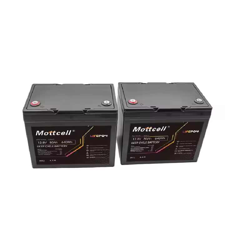 LiFePO4 Battery 12.8V 100Ah Deep Cycle Rechargeable for Solar Energy Storage Systems Mottcell