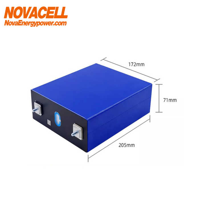 Lithium Iron Phosphate Battery 3.2V 200Ah 100Ah 280Ah 300Ah 150Ah 400Ah 120Ah LiFePO4 Prismatic Long Cycle Life Solar Storage Golf Cart EV NOVACELL