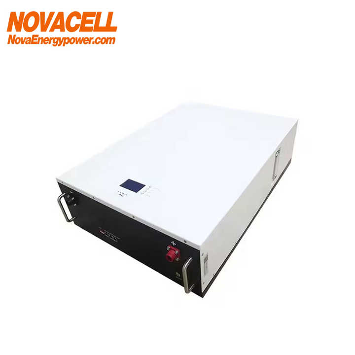 51.2V 100Ah LiFePO4 Solar Power Wall Battery for Home Energy Storage Systems with 3000 Cycles Long Life NOVA POWER
