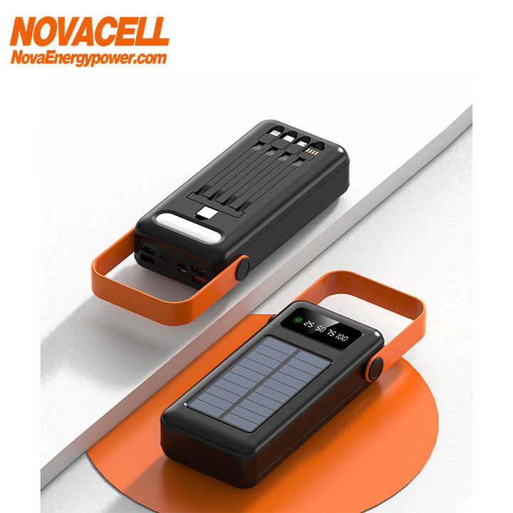 Solar Power Bank 15000mAh Customized High-Capacity Portable Energy Storage for Consumer Electronics NOVA POWER