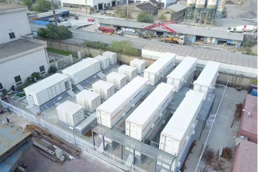 12MWh Energy Storage System 12 MW Capacity for Grid-Scale Renewable Energy Storage Jiangsu Installation