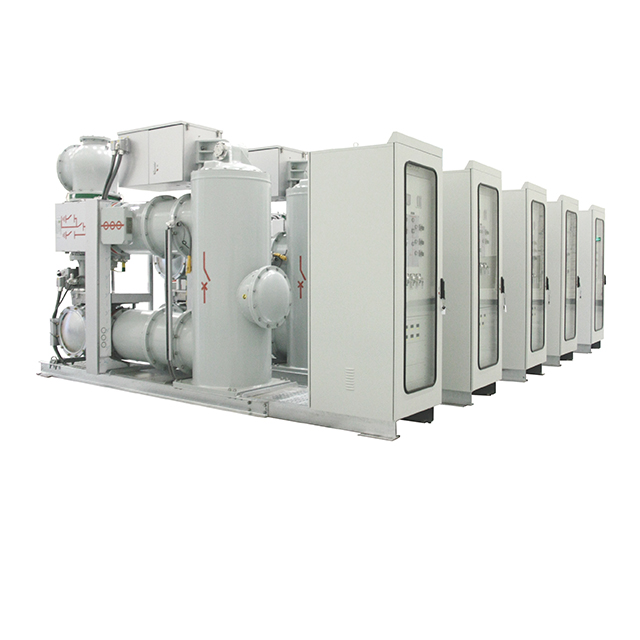 126kV Intelligent Combination Electrical Appliance Miniaturized Common Box GIS with 2000-3150A Rated Current and 40kA Breaking Current for High-Voltage Power Transmission Systems Yihe