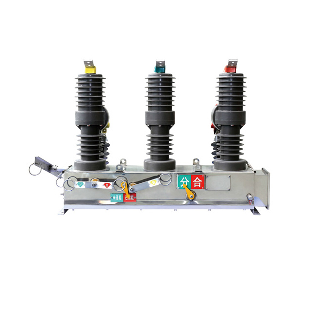 ZW32-12 Outdoor Post Mounted Vacuum Circuit Breaker 24kV 630A Spring/Permanent Magnet Mechanism Power Distribution Protection for Substations and Rural Grids Yihe