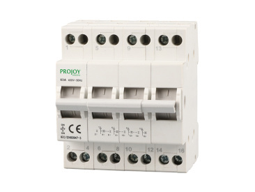 Change-over Switch (PECS Series) Dual Power Conversion Isolation Switch for Industrial Equipment and Circuits - PECS-40/PECS-125 Models Up to 40A/125A Current