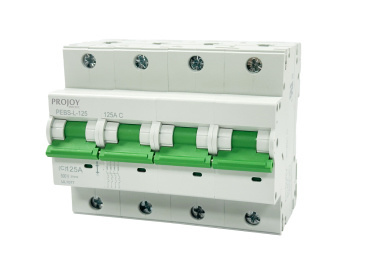 DC Miniature Circuit Breaker 1000VDC 63A High Breaking Capacity PV & Energy Storage Systems Projoy