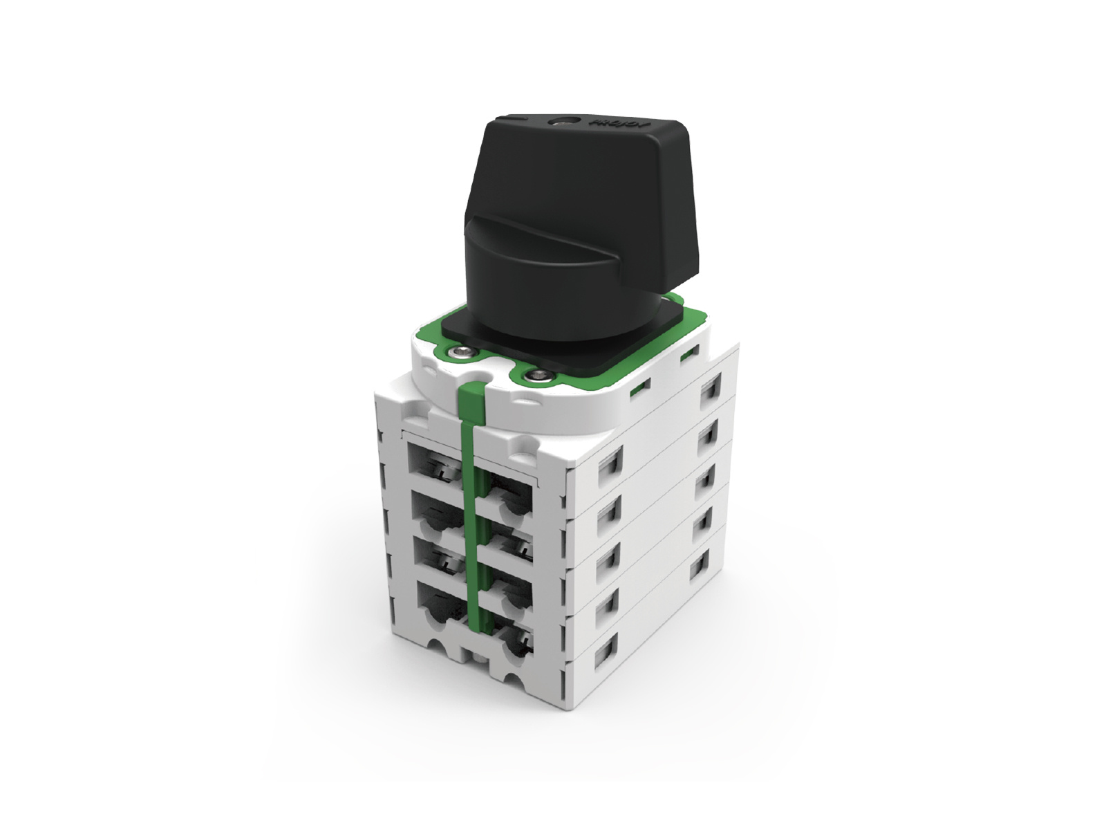 PEDS Series 1500V Isolating Switch 16-55A High Electrical Life Flame Retardant Power Distribution Module Installation