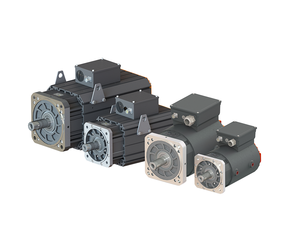 Hydraulic Servo Motor High Precision Quick Response for Injection Molding Machines Oil Hydraulic Presses EVA Machines